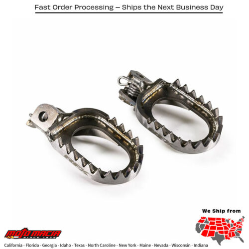 Factory Footpegs Titanium Ktm/Husq/Gas 50 Sx 2014-2023 65 Sx 2002-2023
