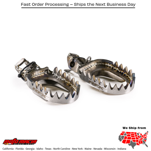 Factory Footpegs Titanium Ktm/Husqvarna Te 150 2017-2019 350 E