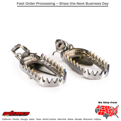 Factory Footpegs Titanium Ktm/Husq/Gas Husqvarna Tc 125 2023-2026