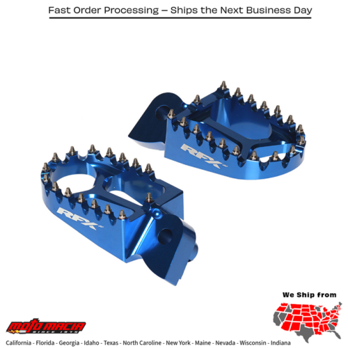 Footpegs Blue Husq/Husaberg Husqvarna Tc 125 2014-2015 Fc 250 201