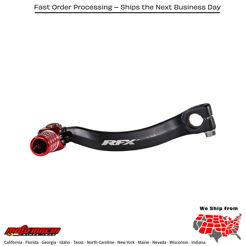 Race Shift Lever Red Honda Cr125r 1983-2007 Cr250r 1988-1991