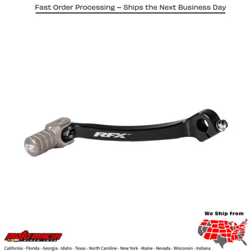Factory Shift Lever Black W/ Ha Ti Tip Honda Crf450r 2008-2016