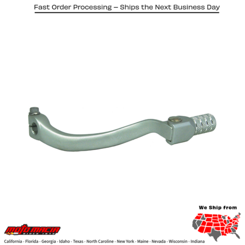 Race Shift Lever Silver Kawasaki Kx125 2003-2008
