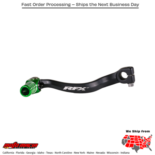 Race Shift Lever Green Kawasaki Kx65 2000-2026