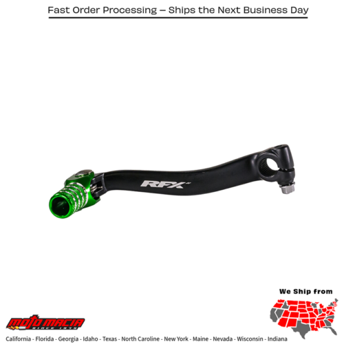 Race Shift Lever Green Kawasaki Kx450f 2009-2015