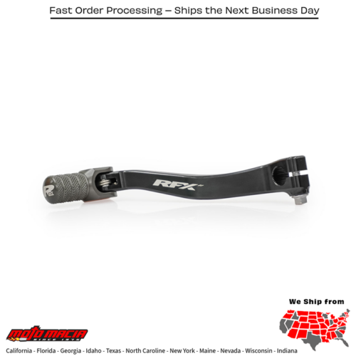 Factory Shift Lever Black W/ Ha Ti Tip Kawasaki Kx450f 2009-2015