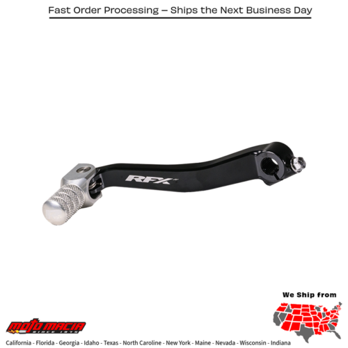 Factory Shift Lever Black W/ Ha Tip Kawasaki Kx450f 2016-2025