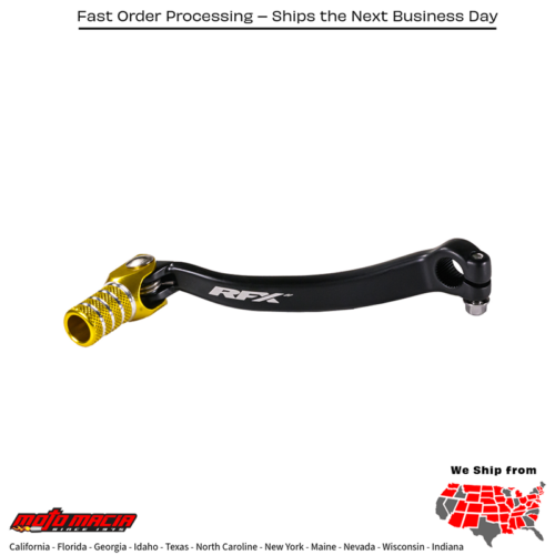 Race Shift Lever Yellow Suzuki Rm-Z450 2005-2007