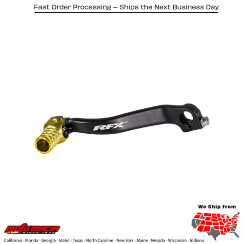 Race Shift Lever Yellow Suzuki Rm-Z450 2008-2025
