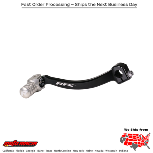 Factory Shift Lever Black W/ Ha Ti Tip Yamaha Yz450f 2018-2025