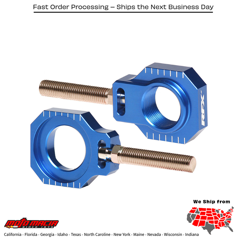 125 2023-2026 Ktm Gas Gas Blue Rear Axle Blocks
