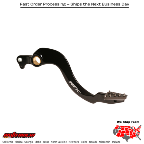 Rear Brake Pedal Hard Ano Solid-Tip Honda Crf450rx 2017-2025