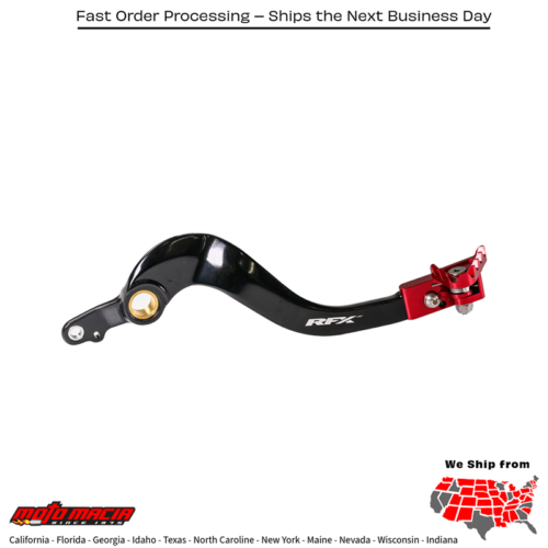 Rear Brake Pedal Red Folding-Tip Honda Crf250x 2004-2019