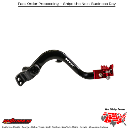 Rear Brake Pedal Red Folding-Tip Honda Crf250l 2013-2020
