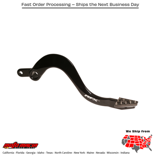 Rear Brake Pedal Hard Ano Solid-Tip Kawasaki/Suzuki Kx250f 2005-2020