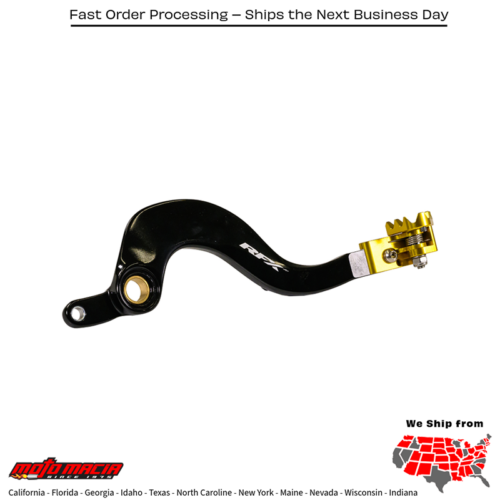 Rear Brake Pedal Yellow Folding-Tip Suzuki Rm-Z250 2013-2025