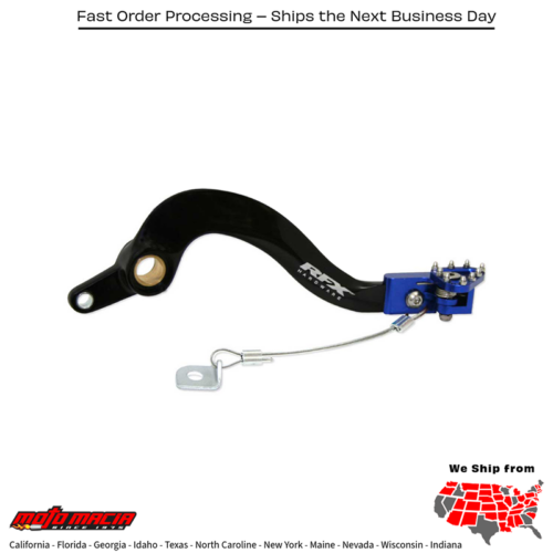 Rear Brake Pedal Blue Folding-Tip Yamaha Yz250f 2010-2023