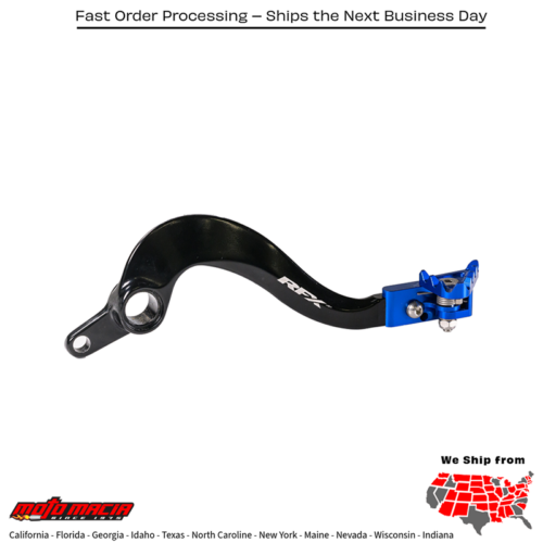 Rear Brake Pedal Blue Folding-Tip Yamaha Yz450fx 2016-2017