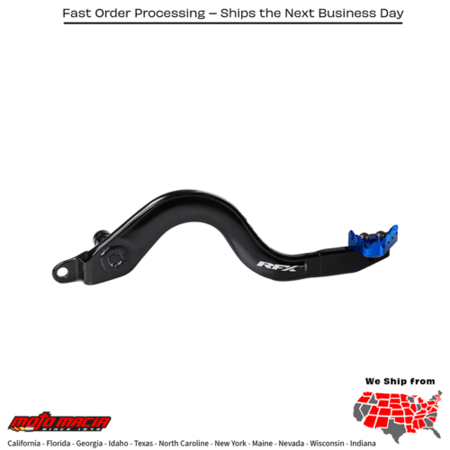 Rear Brake Pedal Blue Solid-Tip Yamaha Yz85 2002-2024 Yz65 20