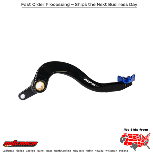 Rear Brake Pedal Blue Solid-Tip Yamaha Yz450f 2023-2025 Yz250