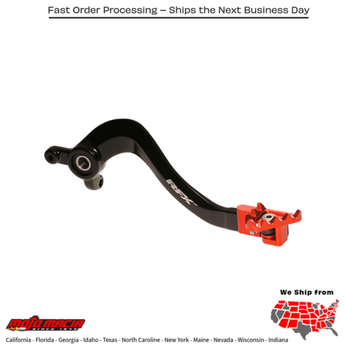 Rear Brake Pedal Orange Folding-Tip Ktm 85 Sx (17/14) 2003-2017