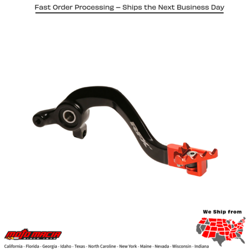 Rear Brake Pedal Orange Folding-Tip Ktm 65 Sx 2009-2023