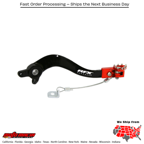 Rear Brake Pedal Orange Folding-Tip Ktm 350 Sx-F 2017-2022 250 Sx-F