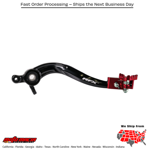 Rear Brake Pedal Red Solid-Tip Gas Gas Mc 125 2021-2023 Mc 250f
