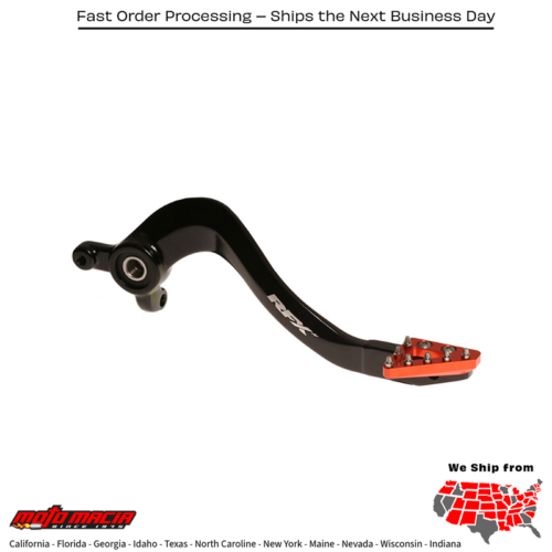 Rear Brake Pedal Orange Solid-Tip Ktm 350 Sx-F 2017-2022 250 Sx-F