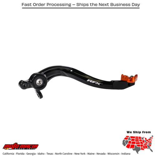 Rear Brake Pedal Orange Solid-Tip Ktm 350 Exc-F 2017-2023 250 Sx 20