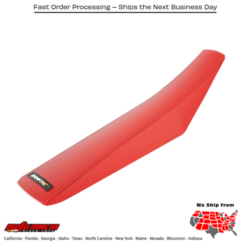 Gripper Seat Cover Red Honda Crf450r 2002-2020 Crf250r 2004-2021