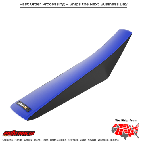 Gripper Seat Cover Black/Blue Yamaha Yz450f 2023-2026 Yz250f