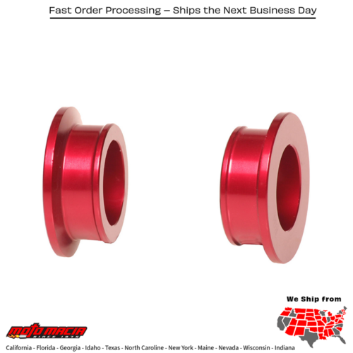 Front Wheel Spacers Red Beta 390 Rr 2015-2024 430 Rr 2015-2024 Be more