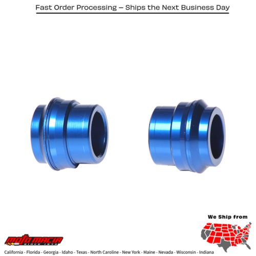 Front Wheel Spacers Blue Ktm/Husq/Gas Husqvarna Te 150 2017-2019