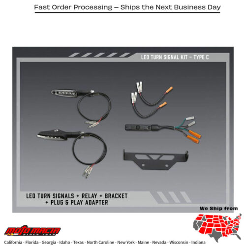 Fe V2 Stnd Led Turn Sig Kit Honda Cbr1000rr 2017-2026 Cbr650r 2023-2025