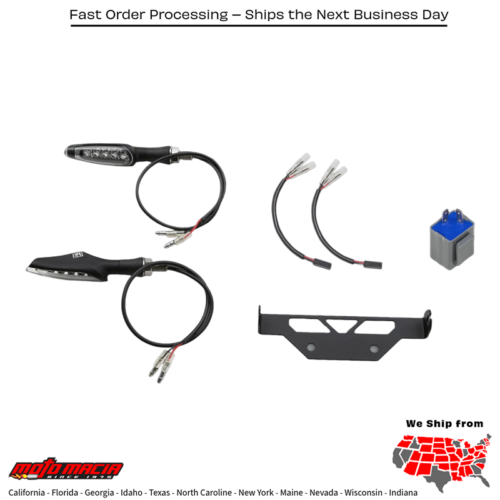 Fe V2 Stnd Led Turn Sig Kit for Suzuki Sv650 2017-2024 and Gsx-R1000 2017-2025