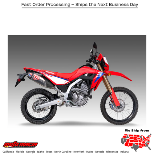 Exhaust Race Rs-12 Slip-On Ss/Cf Hondada Honda Crf300l 2021-2025 Honda C