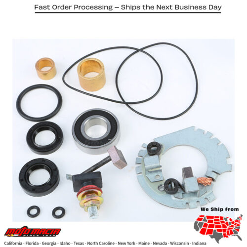 Starter Brush Kit Honda Atc250es Big Red 1985-1986 Atc250sx 1985-1987