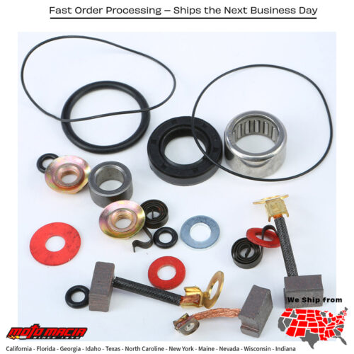 Starter Brush Kit Yamaha Yfm250x Bear Tracker 2wd [Sra] 1999-2004 Yf