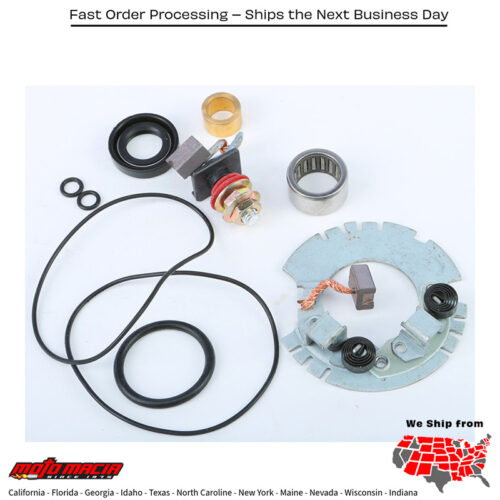 Starter Brush Kit Yamaha Yfm350x Wolverine 2wd [Sra] 2006-2009 Yfm40