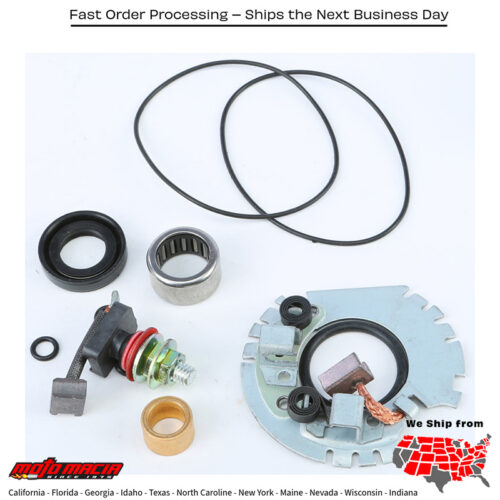 Starter Brush Kit Yamaha Yfm400fa Kodiak 4wd [Sra] 1993-1998 Yfm350x