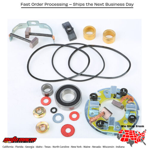 Starter Brush Kit Honda FL350R Odyssey 1985-1985 (85)