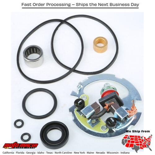Starter Brush Kit Yamaha Yfm350x Wolverine 2wd [Sra] 2006-2009 Yzf60