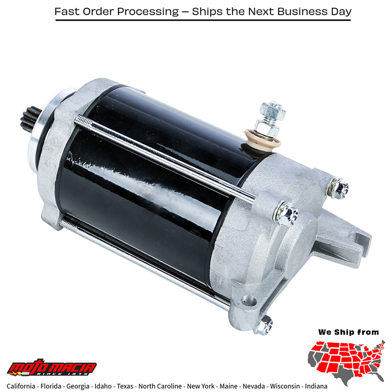 Starter Motor Honda Vf700f Interceptor 1984-1985 Vf750f V45 Interceptor