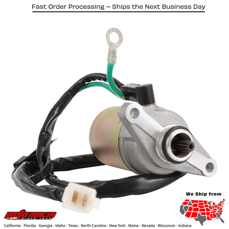 Starter Motor 50 2x4 (08); DVX (06-08); Y-6 (06); 90 DVX (06)