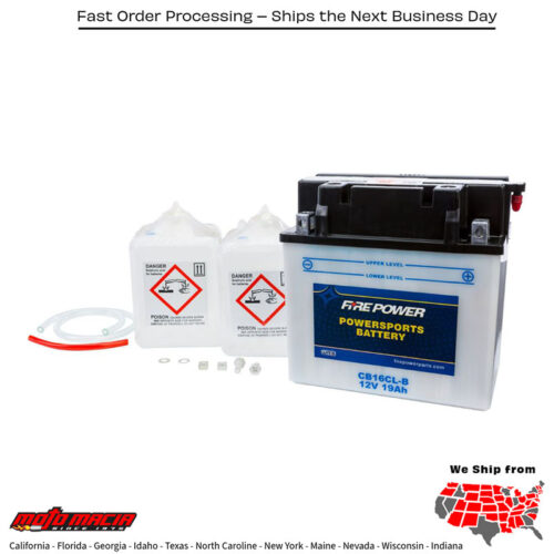 Battery W/Acid Cb16cl-B 12v Heavy Duty Bombardier Traxter 500 1999-2004 Bombardi