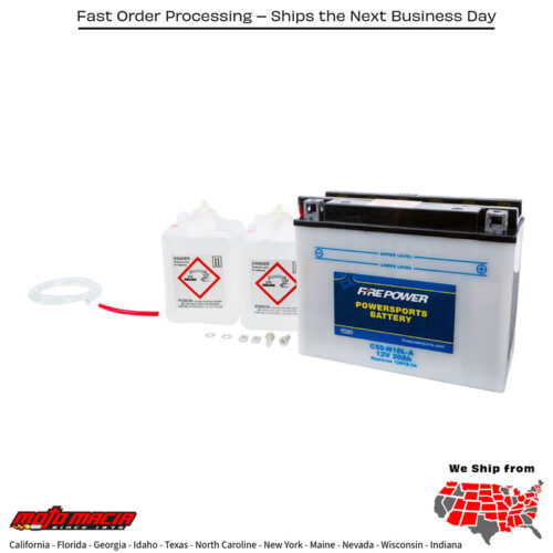 Battery W/Acid C50-N18l-A 12v Heavy Duty Bombardier Traxter Max Xt 2004-200