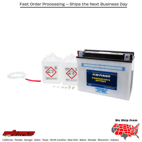 Battery W/Acid C50-N18l-A3 12v Heavy Duty Honda Gl1500a Gold Wing Aspencade