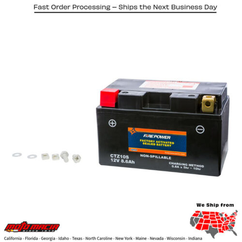 Battery Ctz10s Sealed Factory Activated Yamaha Fz-07 2015-2017 Bmw S1000r
