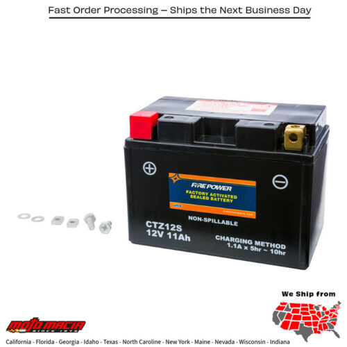 Battery Ctz12s Sealed Factory Activated Honda Nc700j Nm4 2015-2016 Ct